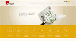 Desktop Screenshot of parnaplast.com.br